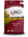 Beef & Rice nutrisource, beef, rice, dog, food