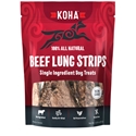 Beef Lung Strips, 3.5 oz. koha, natural, single, dog, treat, beef, lung
