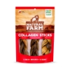 Braided Collagen Sticks 6", 3 ct. 