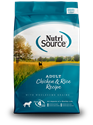 Chicken & Rice nutrisource, adult, food