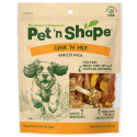 Chik N Mix, 16 oz. pet, shape, chik, chicken, mix, variety, skewers, dumbbells, hide, twists, sweet, potato