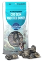 Cod Skin Knotted Bones, 3 oz. durkha, yak, cheese, treats, dog, cod, skin, bones