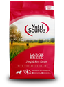 Large Breed Beef & Rice, 26# nutrisource, beef, rice, large, breed