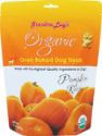 Organic Baked Treats 14 oz., Pumpkin Grandma Lucys, organic, baked, pumpkin