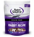 Rabbit Bites Grain Free Treats, 6 oz. nutrisource, nutri, rabbit, bites, grain, free, kln, dog, treats