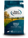 Small Bites Chicken & Rice  nutrisource, chicken, rice, adult, small, bites