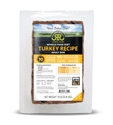 Original Turkey Adult Dog Recipe, 16 oz. raised, right, frozen, gently, cooked, turkey